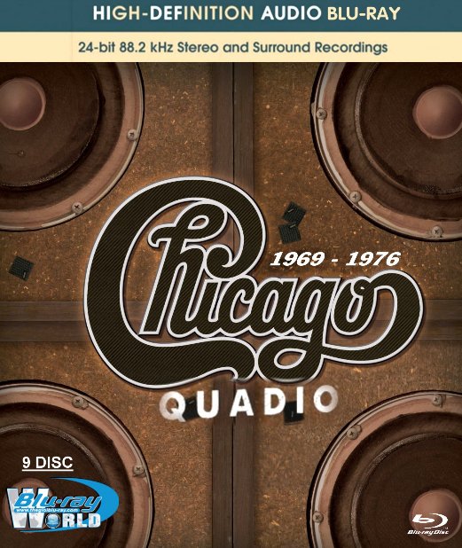M1486.Chicago Quadio (1969-1976) {9-Disc Box Set 25G} BLURAY AUDIO